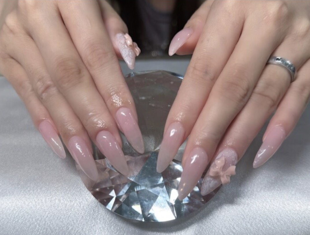 大人気! 長さ出し10本と2本アート♪